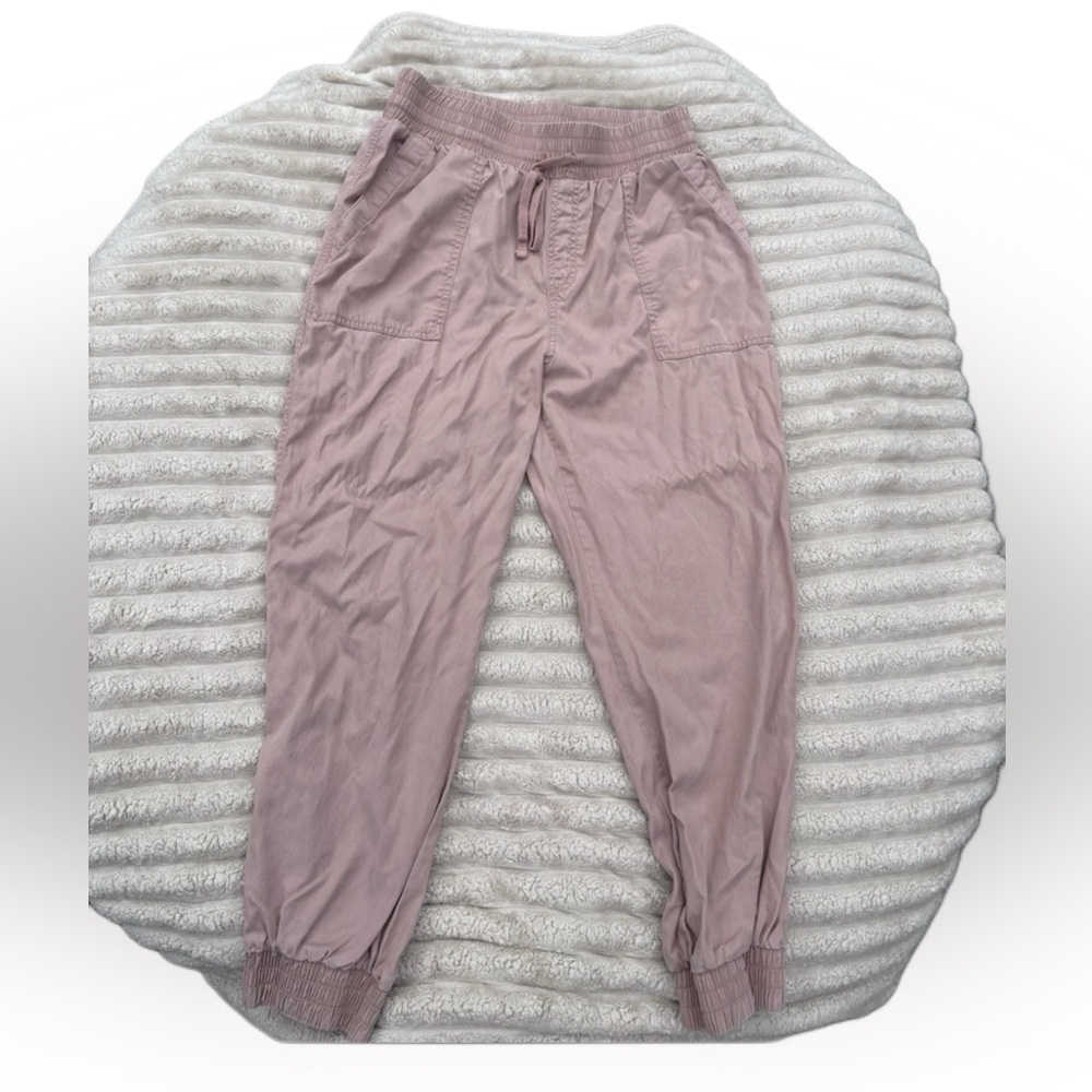 Women's Casual Jogger Pants in Dusty Rose